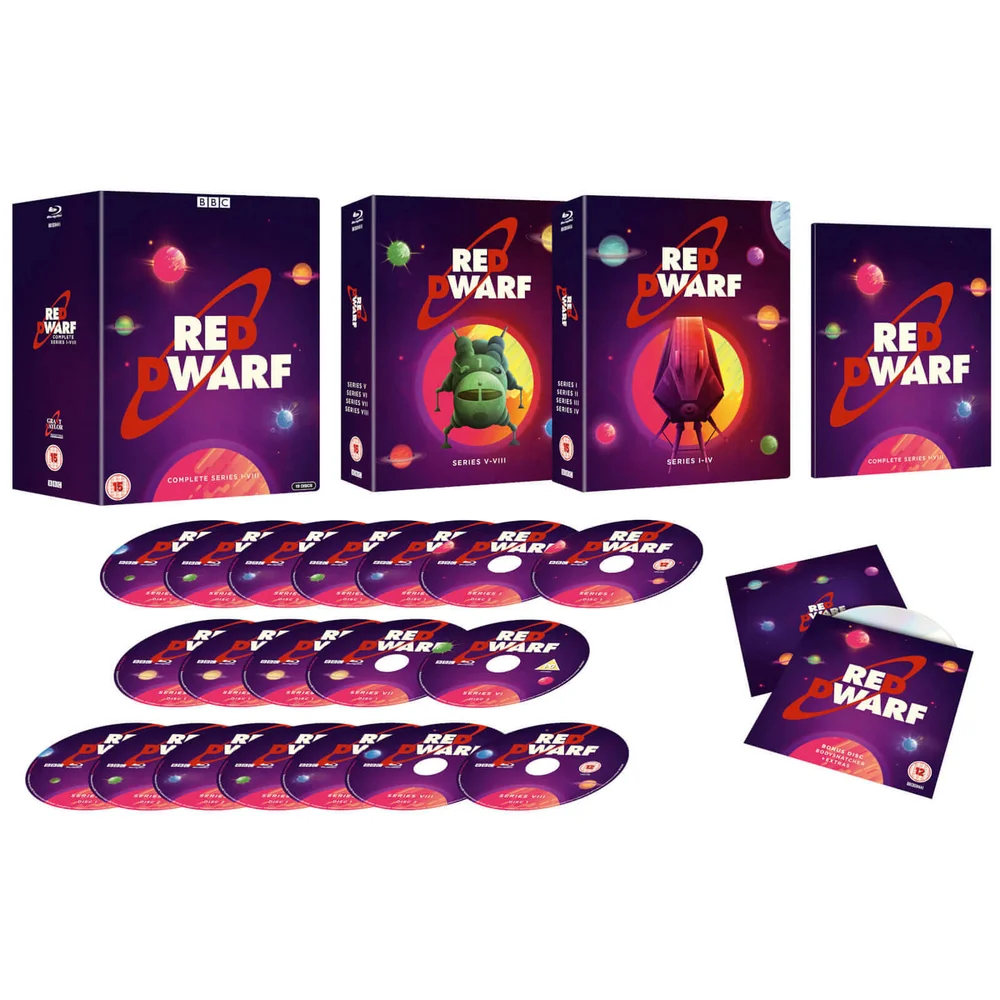 Red Dwarf Serie 1 - 8 Box-Set Bild 1