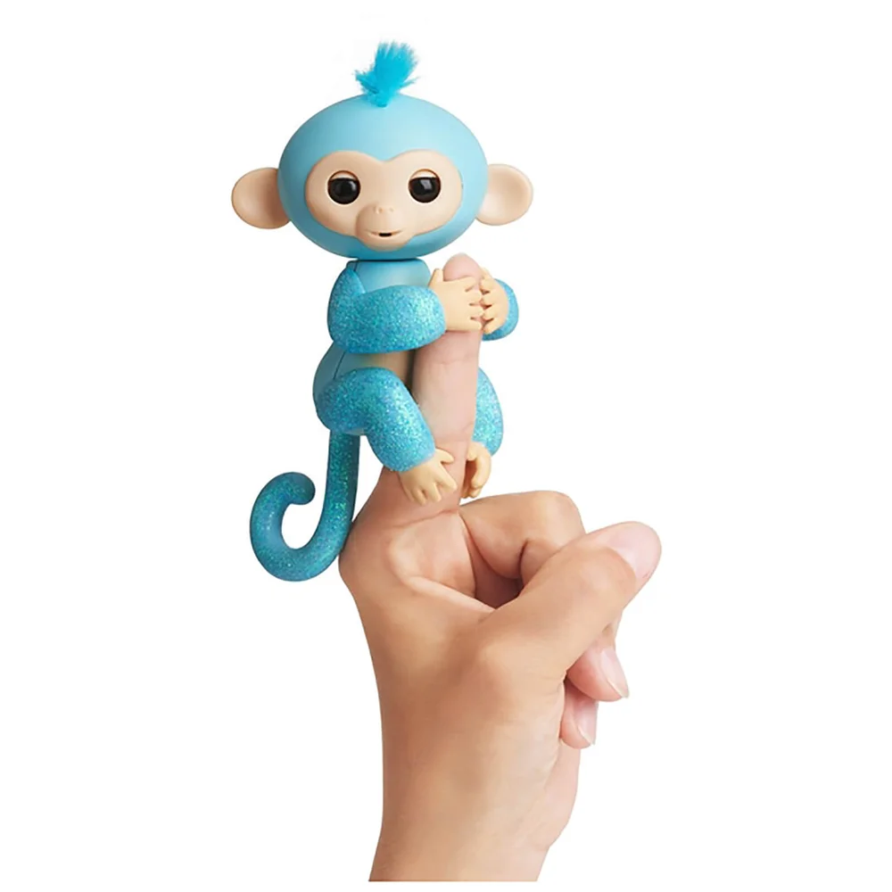 Fingerlings Baby Monkey - Glitter - Amelia (Turquoise) Bild 1