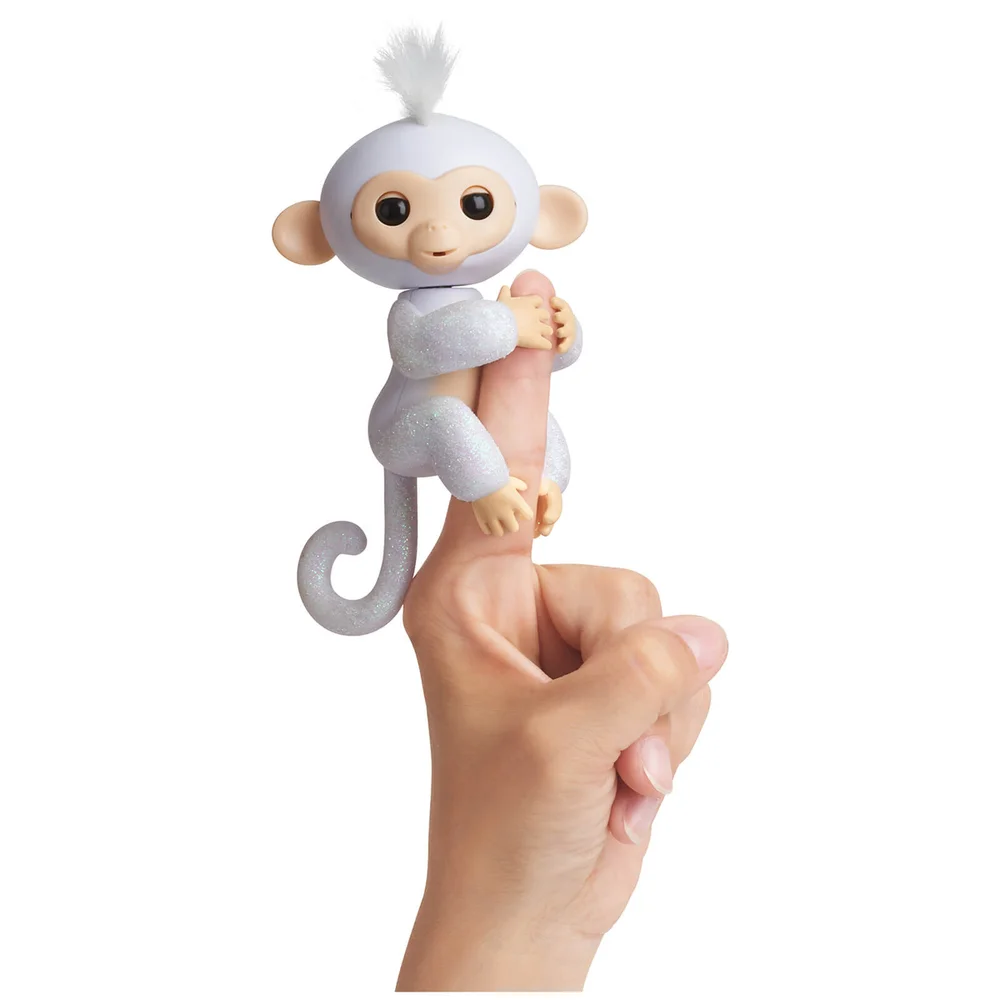 Fingerlings Baby Monkey - Glitter - Sugar (White) Bild 1