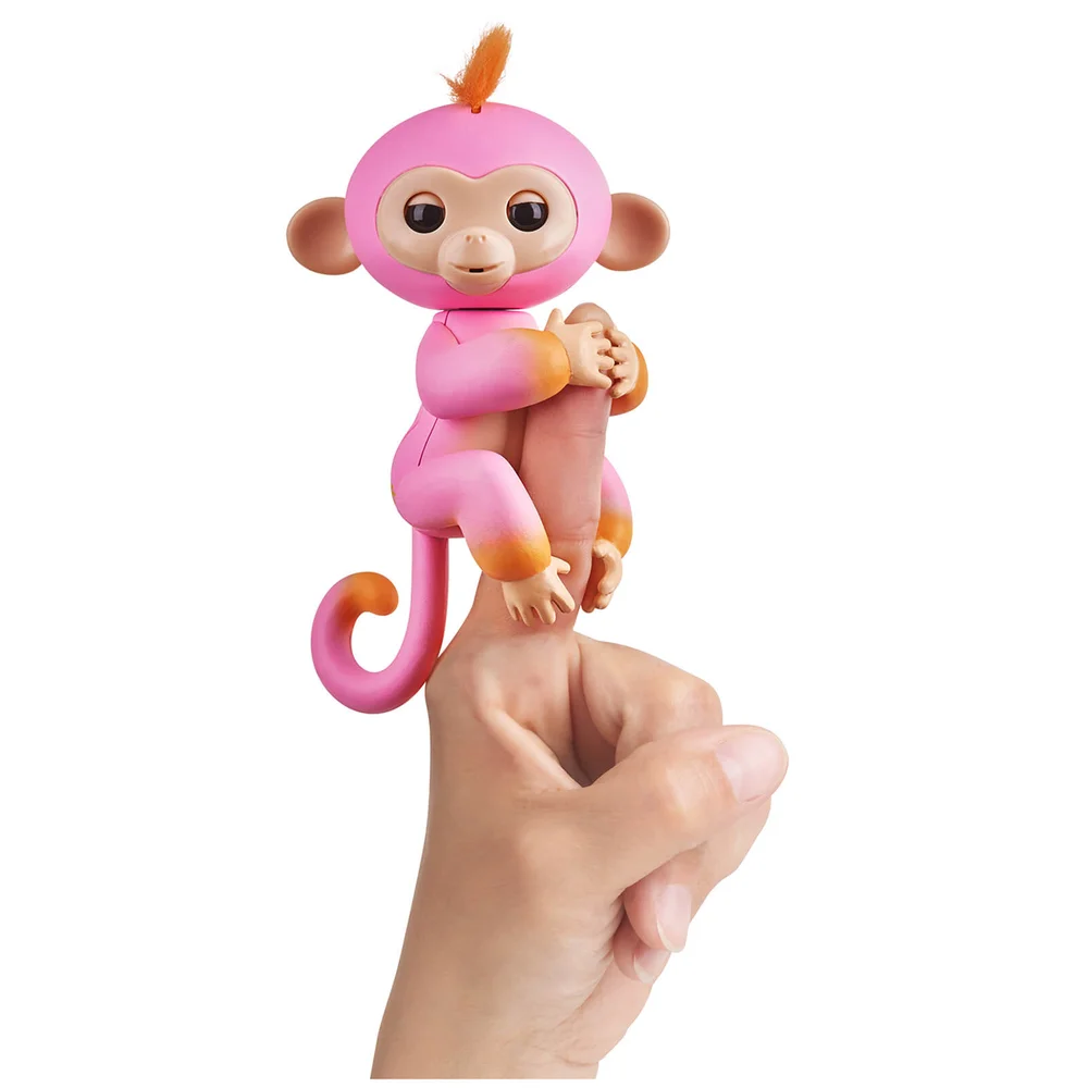 Fingerlings Baby Monkey - Two Tone - Summer (Pink and Orange) Bild 1