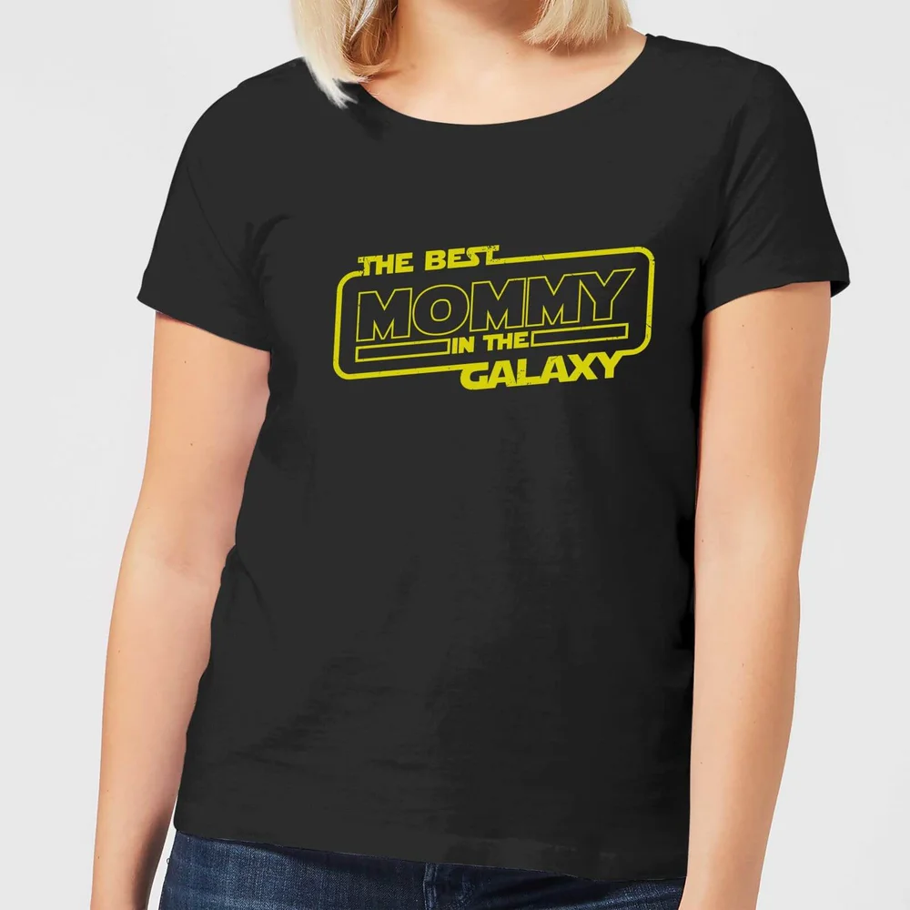 Best Mommy In The Galaxy Women's T-Shirt - Black - 3XL Bild 1