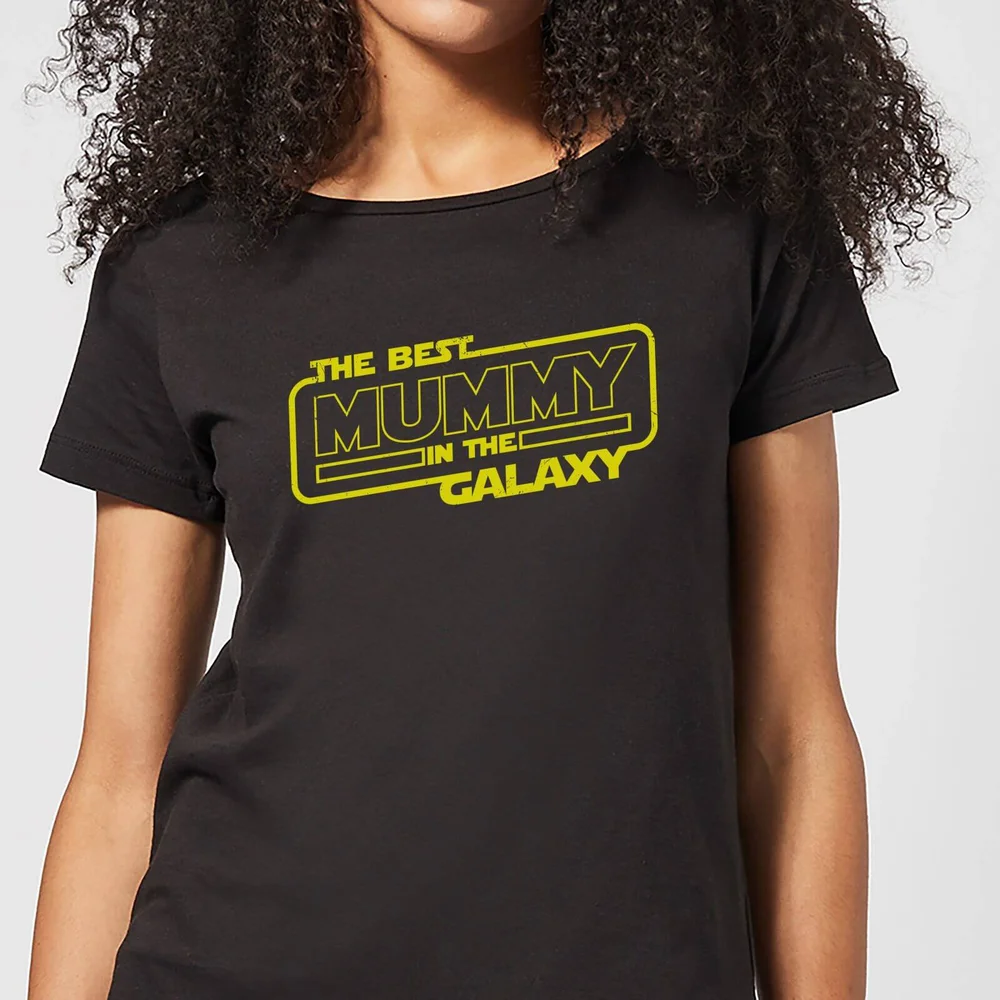Best Mummy In The Galaxy Women's T-Shirt - Black - 3XL Bild 1