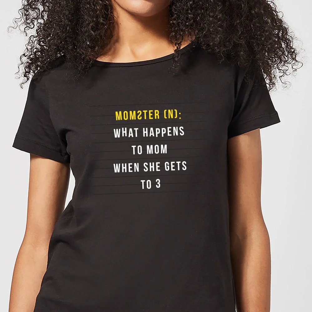 Momster Women's T-Shirt - Black - 3XL Bild 1