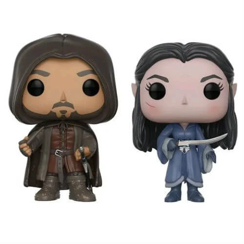 Lord of the Rings Aragorn & Arwen EXC Pop! Vinyl Figure 2-Pack Bild 1