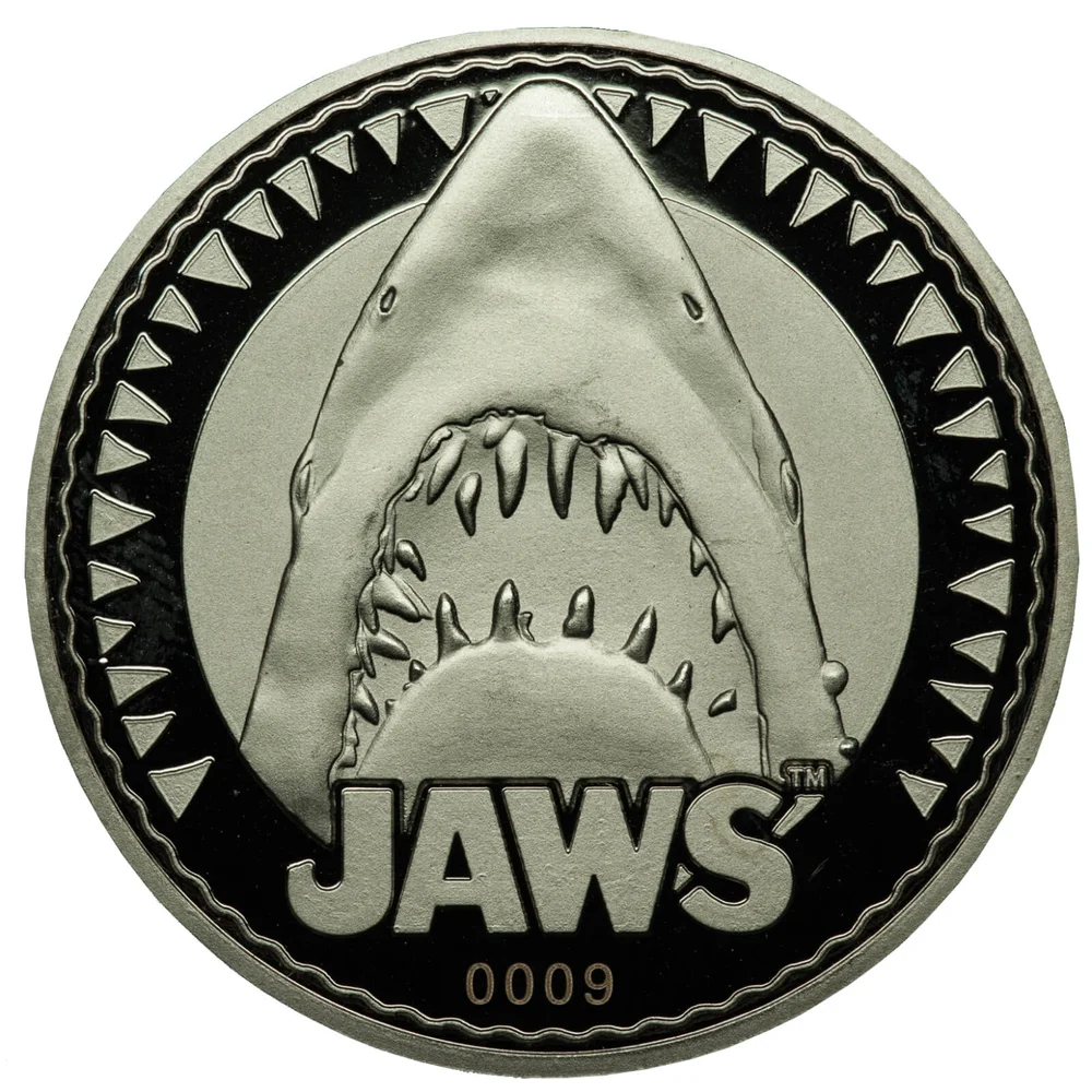 Limited Edition Jaws (Der Weiße Hai) Sammlermünze - Silber Edition Bild 1