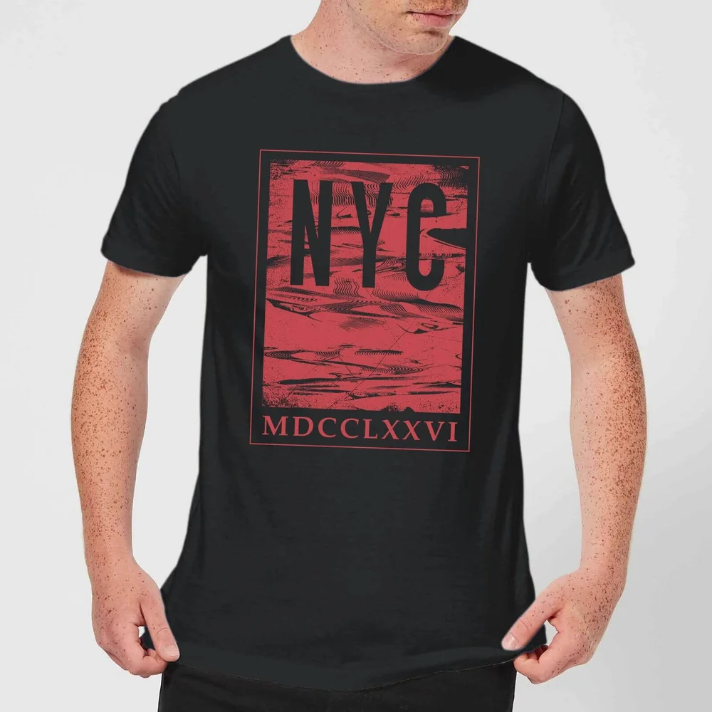 NYC Roman T-Shirt - Schwarz - 5XL Bild 1