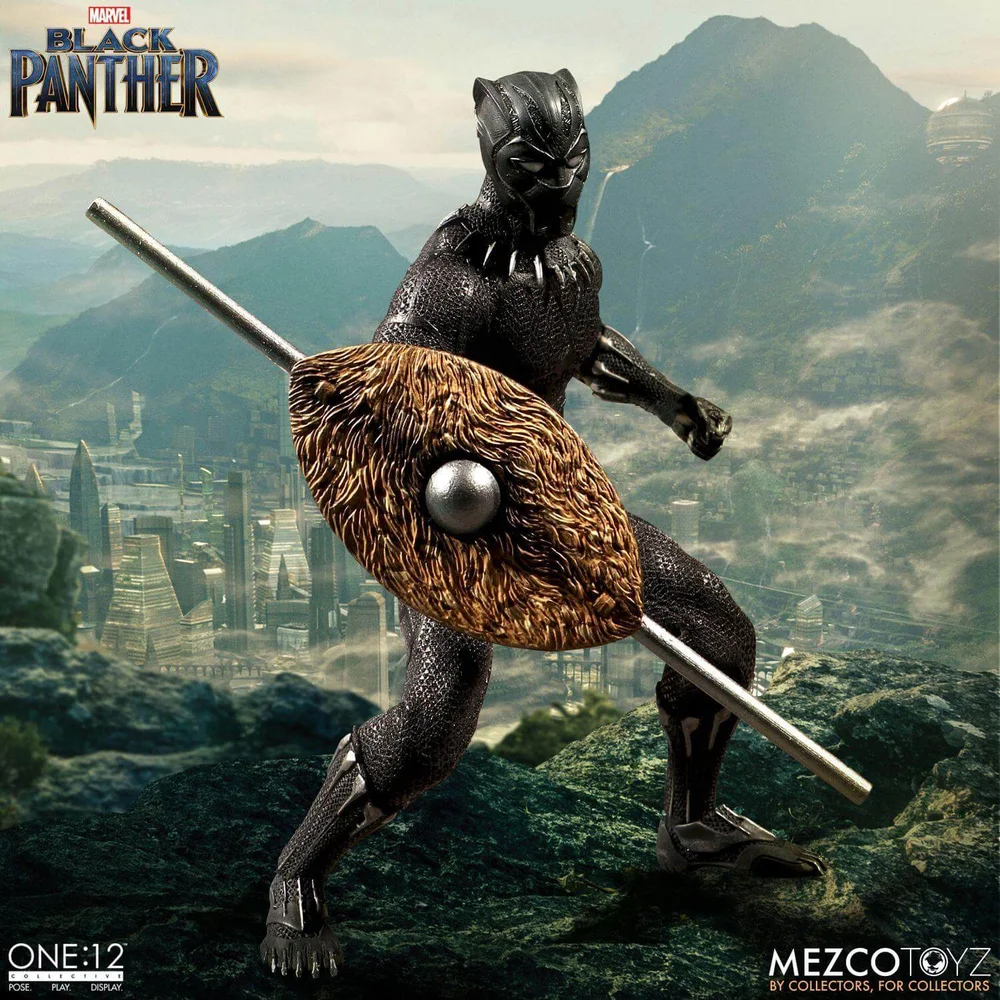 Mezco One:12 Collective Marvel Black Panther Figur Bild 1