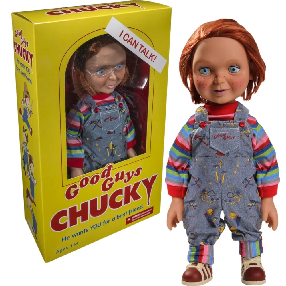 Mezco Chucky Talking Doll with Happy Face - 15 Inch Bild 1