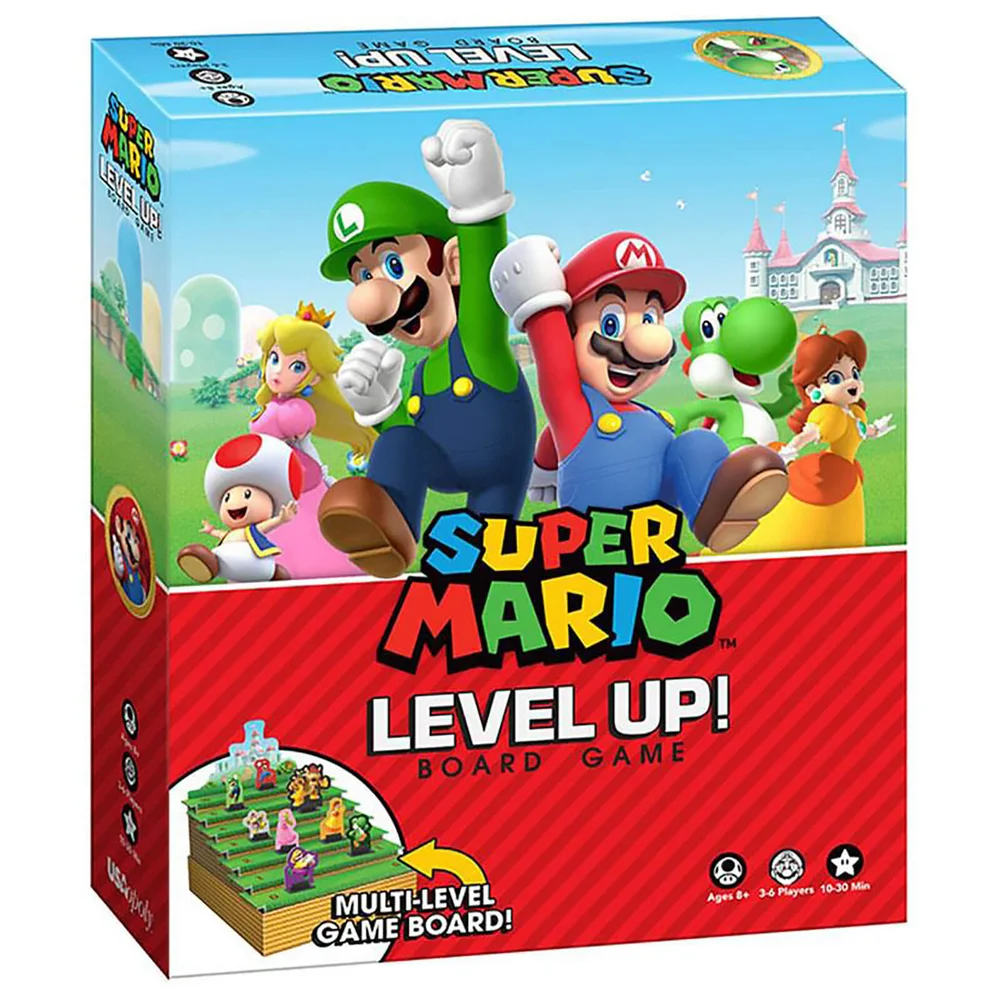 Super Mario Level Up! Board Game Bild 1