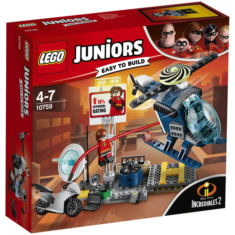 LEGO Juniors Disney Die Unglaublichen 2: Elastigirls Verfolgungsjagd über den Dächern (10759) Bild 1