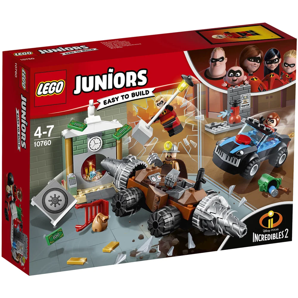 LEGO Juniors Disney Die Unglaublichen 2: Banküberfall des Tunnelgräbers (10760) Bild 1