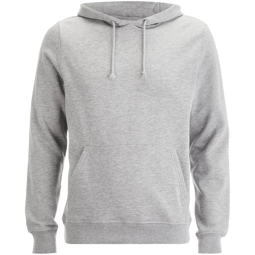 Brave Soul Men's Clarence Hoody - Dark Grey Marl - S - Grau Bild 1