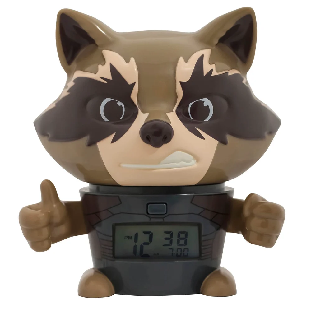 Bulbbotz Marvel The Avengers: Infinity War Rocket Raccoon Uhr (5,13 cm) Bild 1