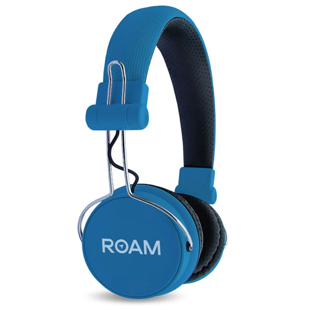 ROAM Journey On Ear Wireless Bluetooth Headphones - Blue Bild 1