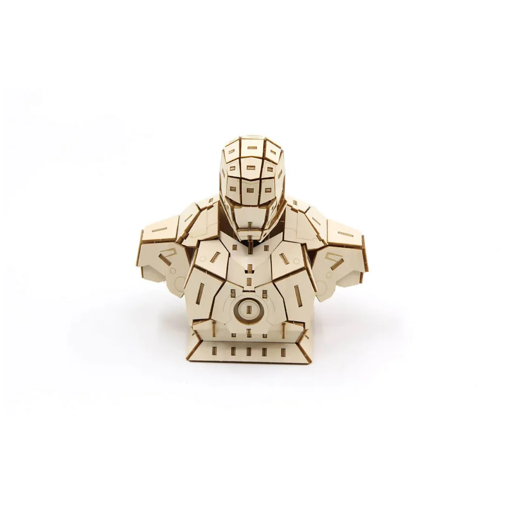 Incredibuilds Marvel Captain America: Civil War Iron Man 3D Wooden Model Kit Bild 1