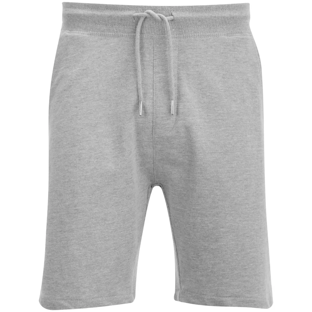 D-Struct Men's Basen Sweat Shorts - Grey Marl - S - Grau Bild 1