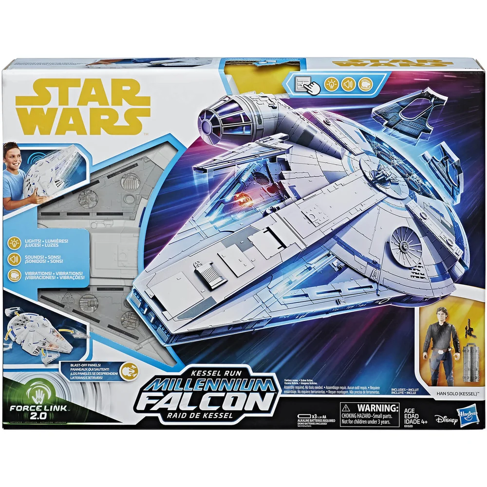 Solo: A Star Wars Story: Kessel Run Millennium Falcon & Han Solo Figure Bild 1