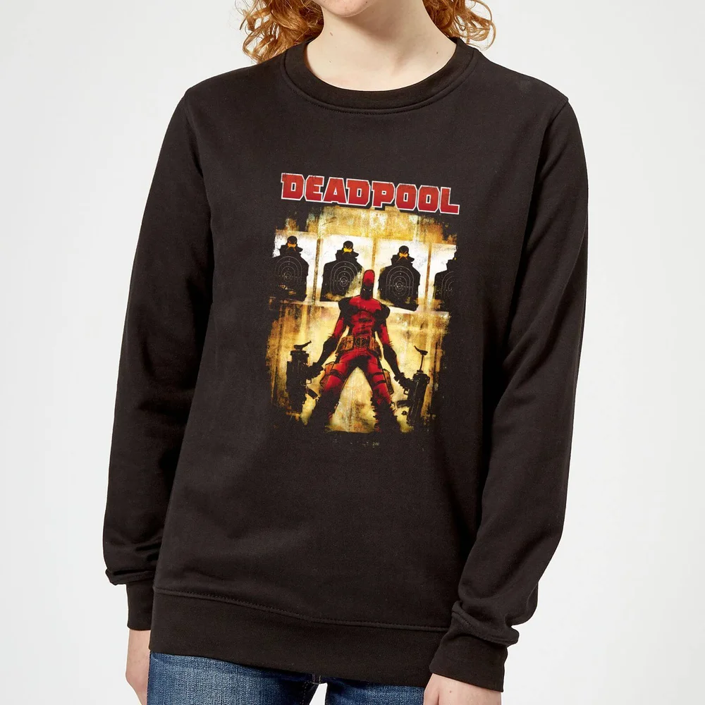 Marvel Deadpool Target Practice Damen Pullover - Schwarz - S Bild 1
