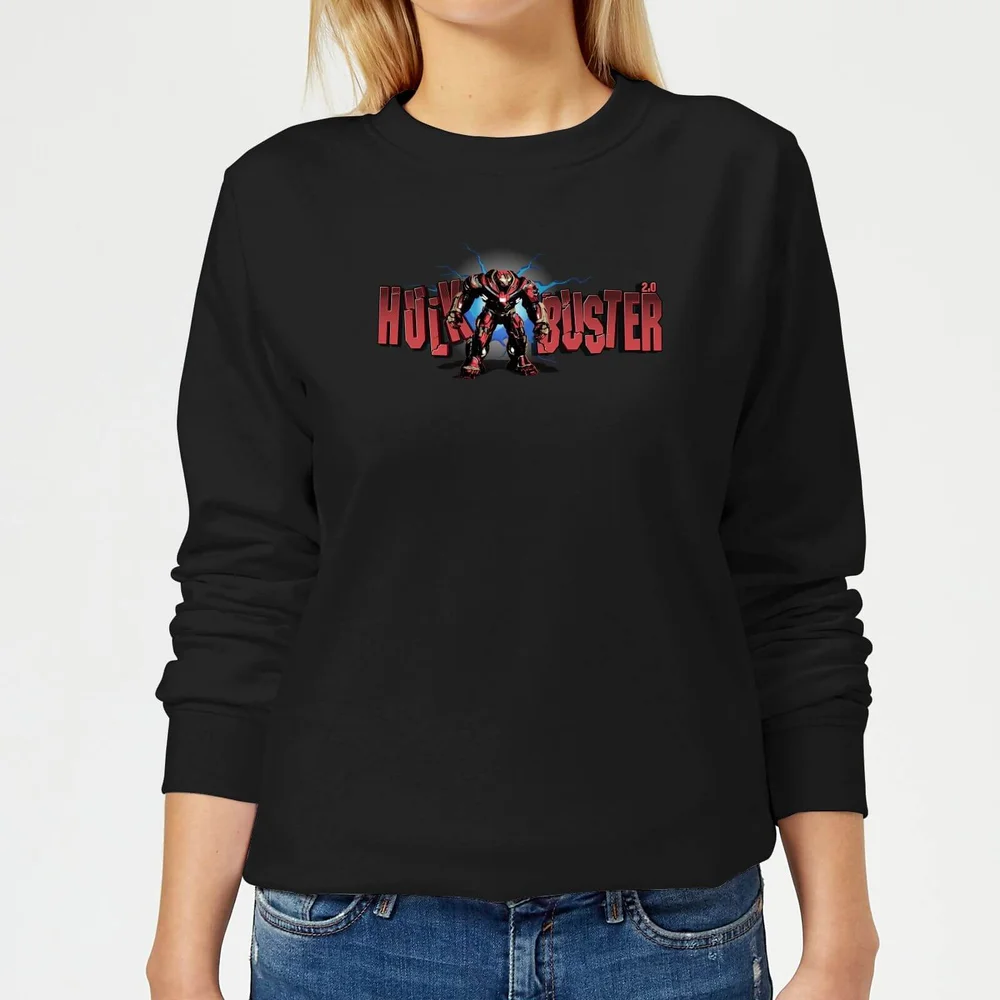 Marvel Avengers Infinity War Hulkbuster 2.0 Damen Pullover - Schwarz - S Bild 1