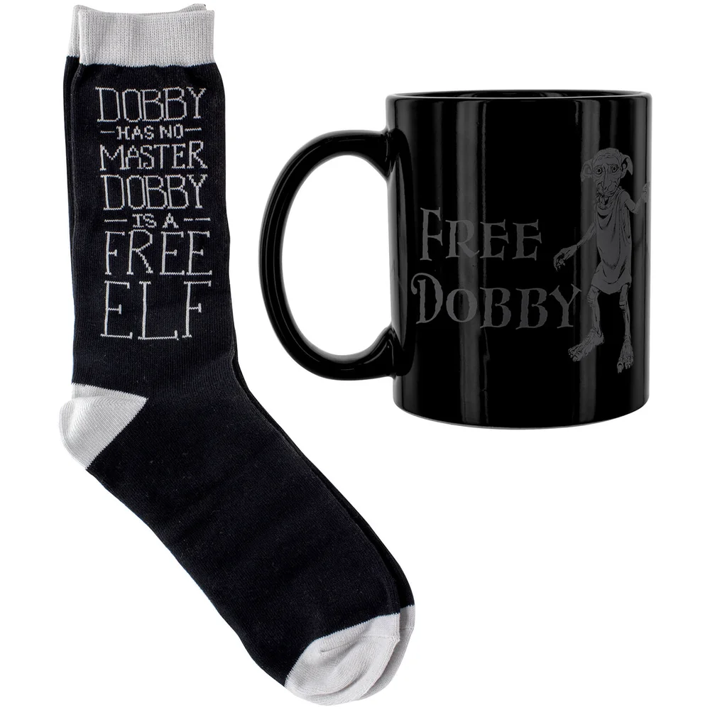Harry Potter Dobby Tasse- und Socken Set Bild 1