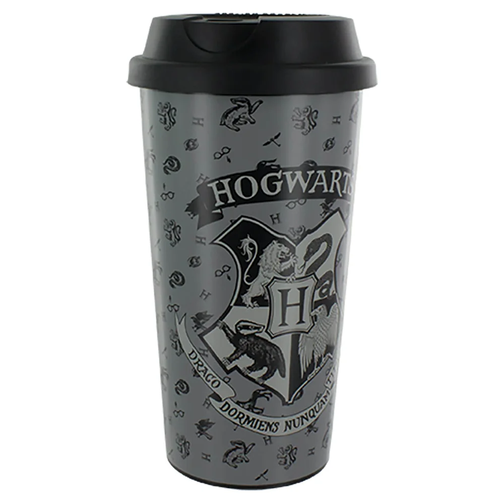 Harry Potter Hogwarts Plastik Reisebecher Bild 1