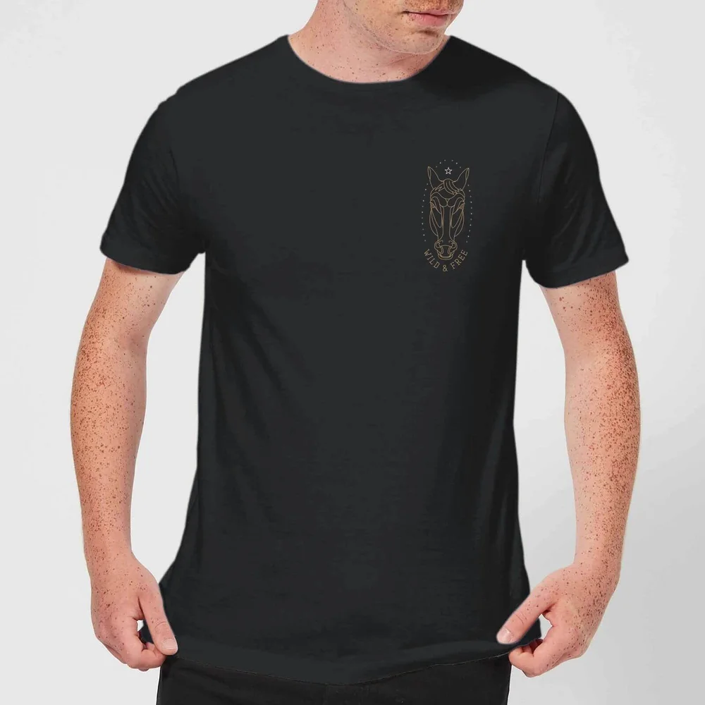 Wild And Free T-Shirt - Black - 3XL - Schwarz Bild 1