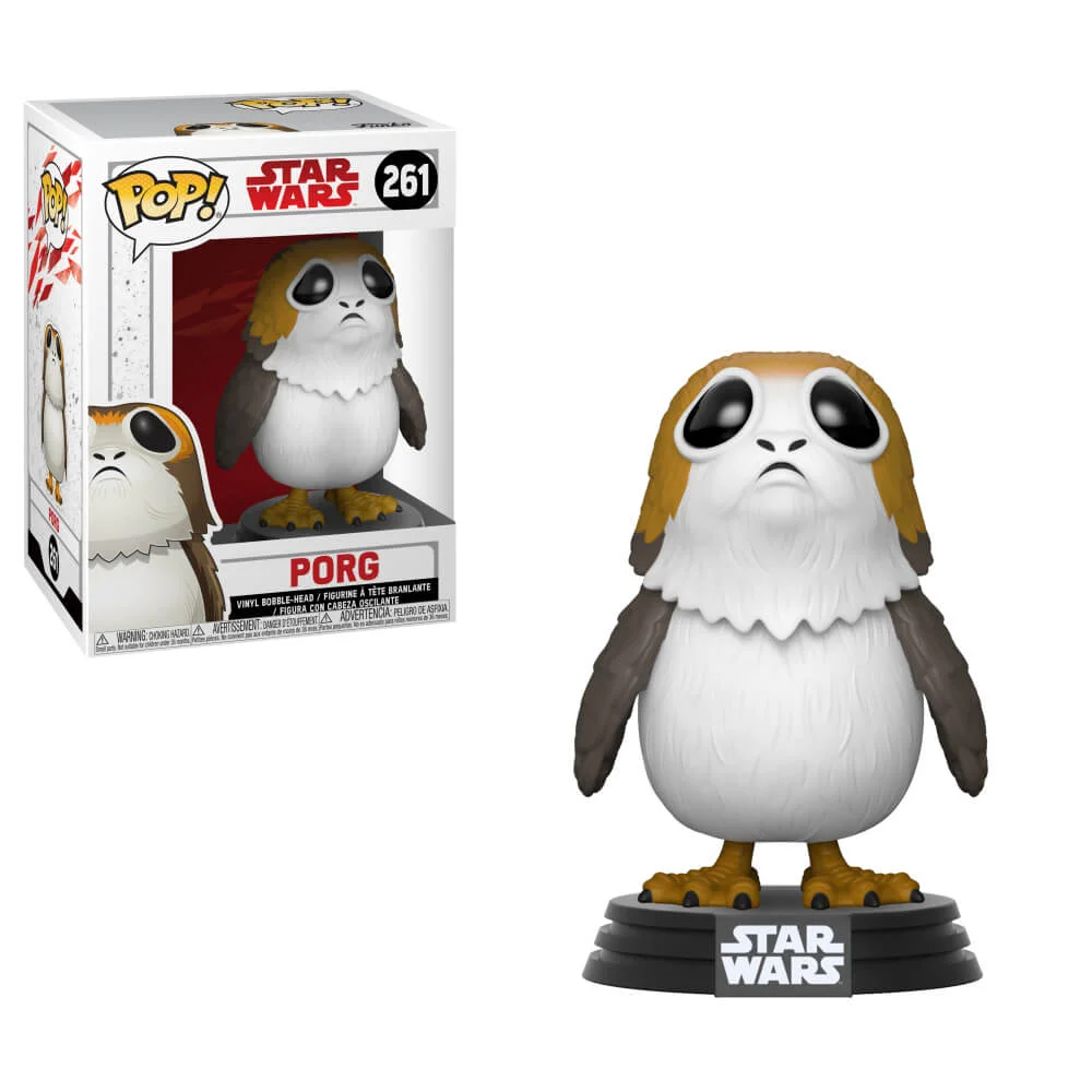 Star Wars Die letzten Jedi (The Last Jedi) Sad Porg Pop! Vinyl Figur Bild 1