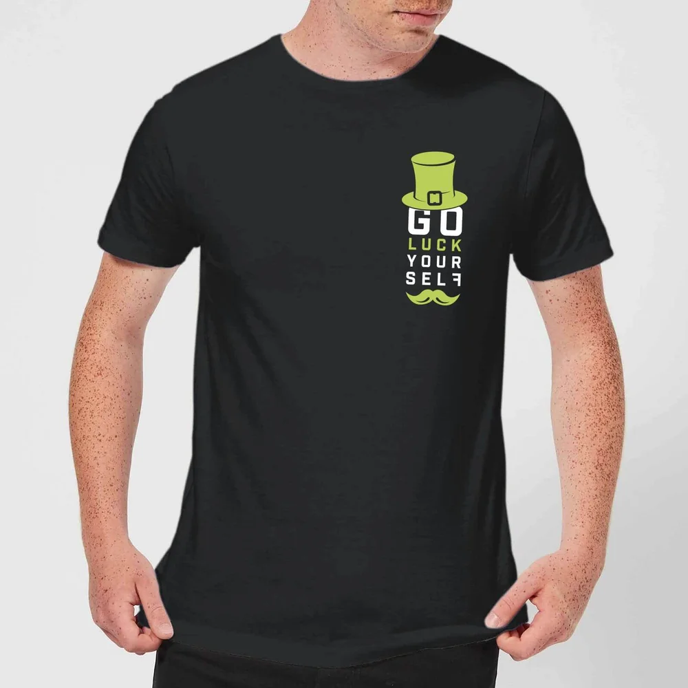 Go Luck Yourself T-Shirt - Black - 3XL - Schwarz Bild 1