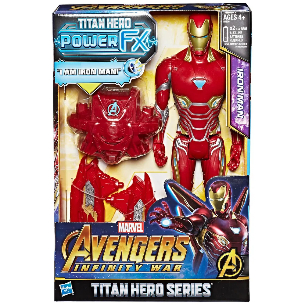 Hasbro Marvel Avengers Infinity War Titan Heroes Power FX Iron Man Action Figure Bild 1