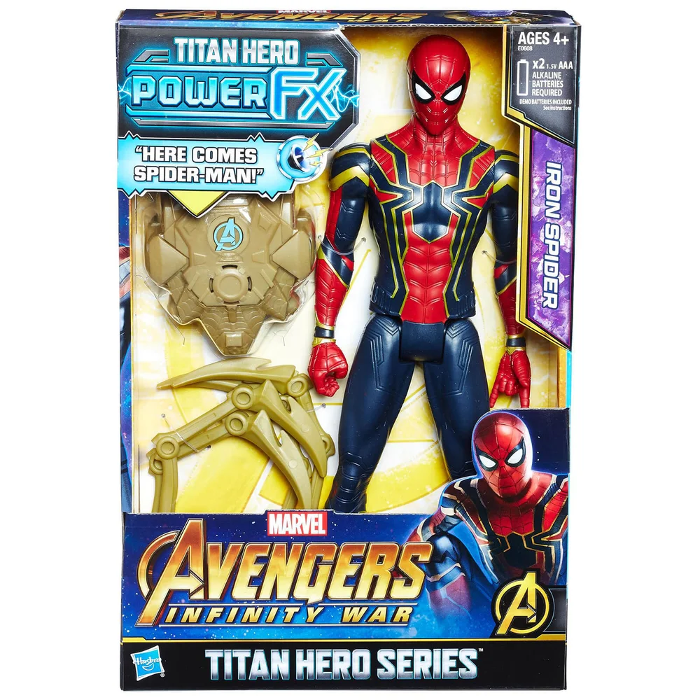 Hasbro Marvel Avengers Infinity War Titan Heroes Power FX Spider-Man Action Figure Bild 1