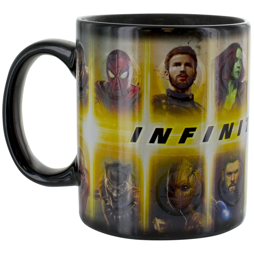 Marvel Avengers Infinity War Tasse mit Thermo-Effekt Bild 1