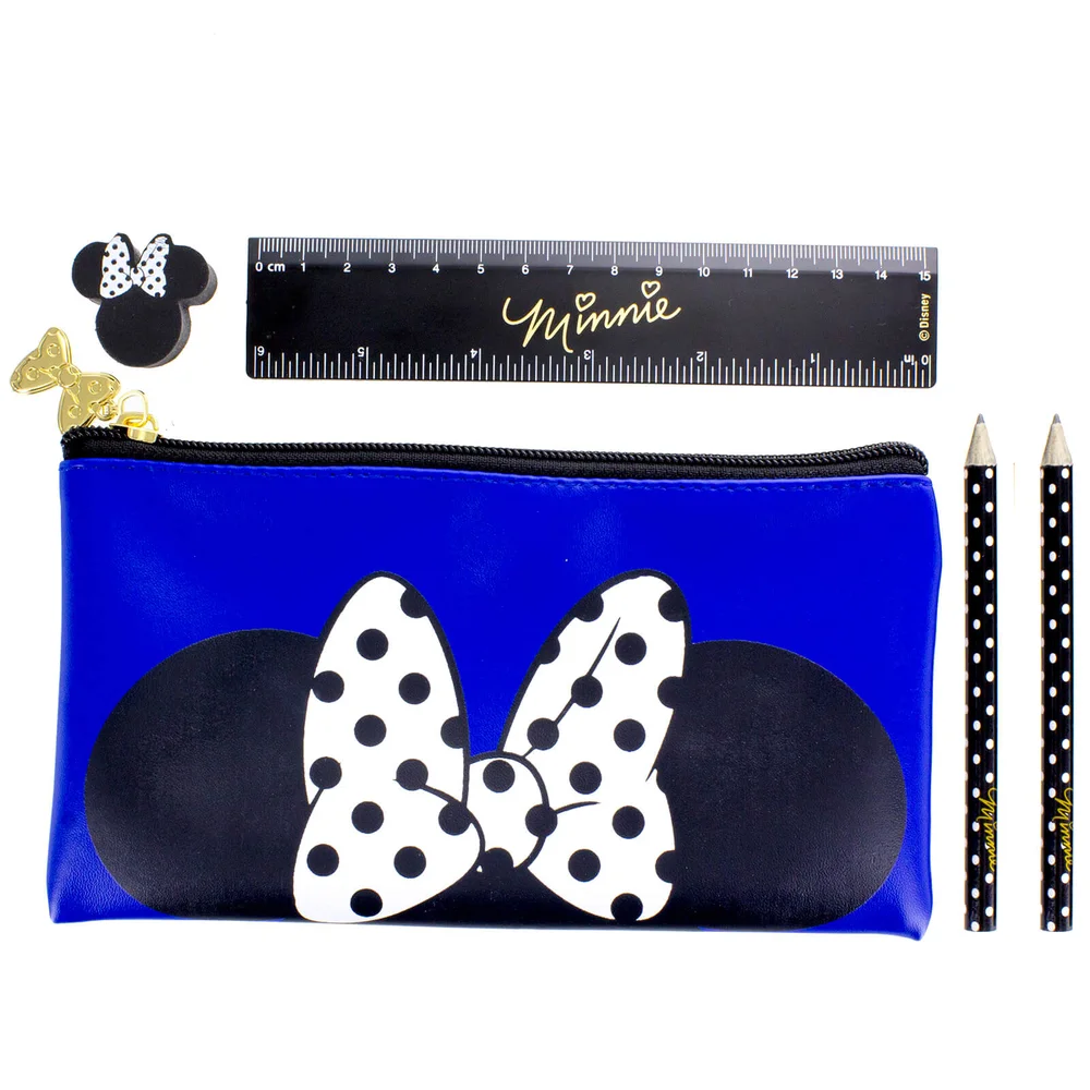 Disney Minnie Mouse Mäppchen mit Schreibutensilien Bild 1
