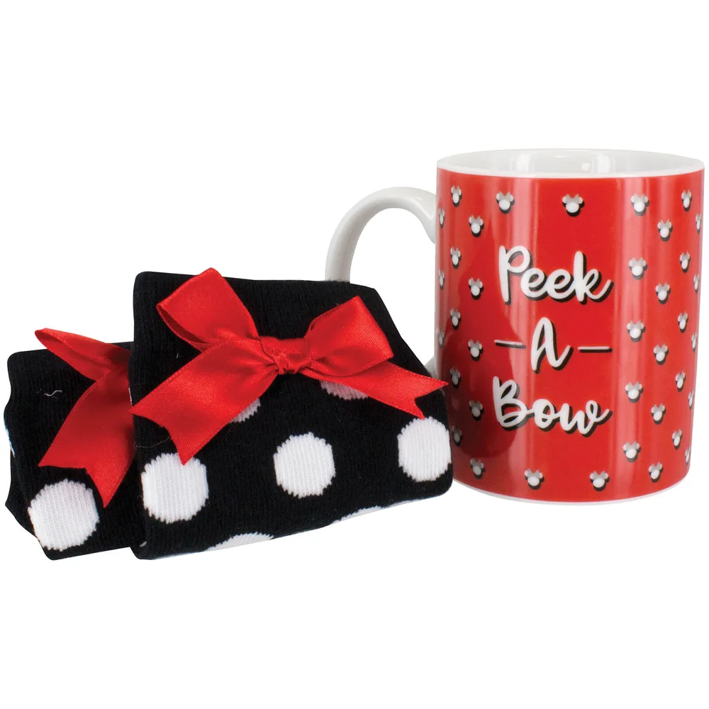 Disney Minnie Mouse Tasse und Socken Set Bild 1