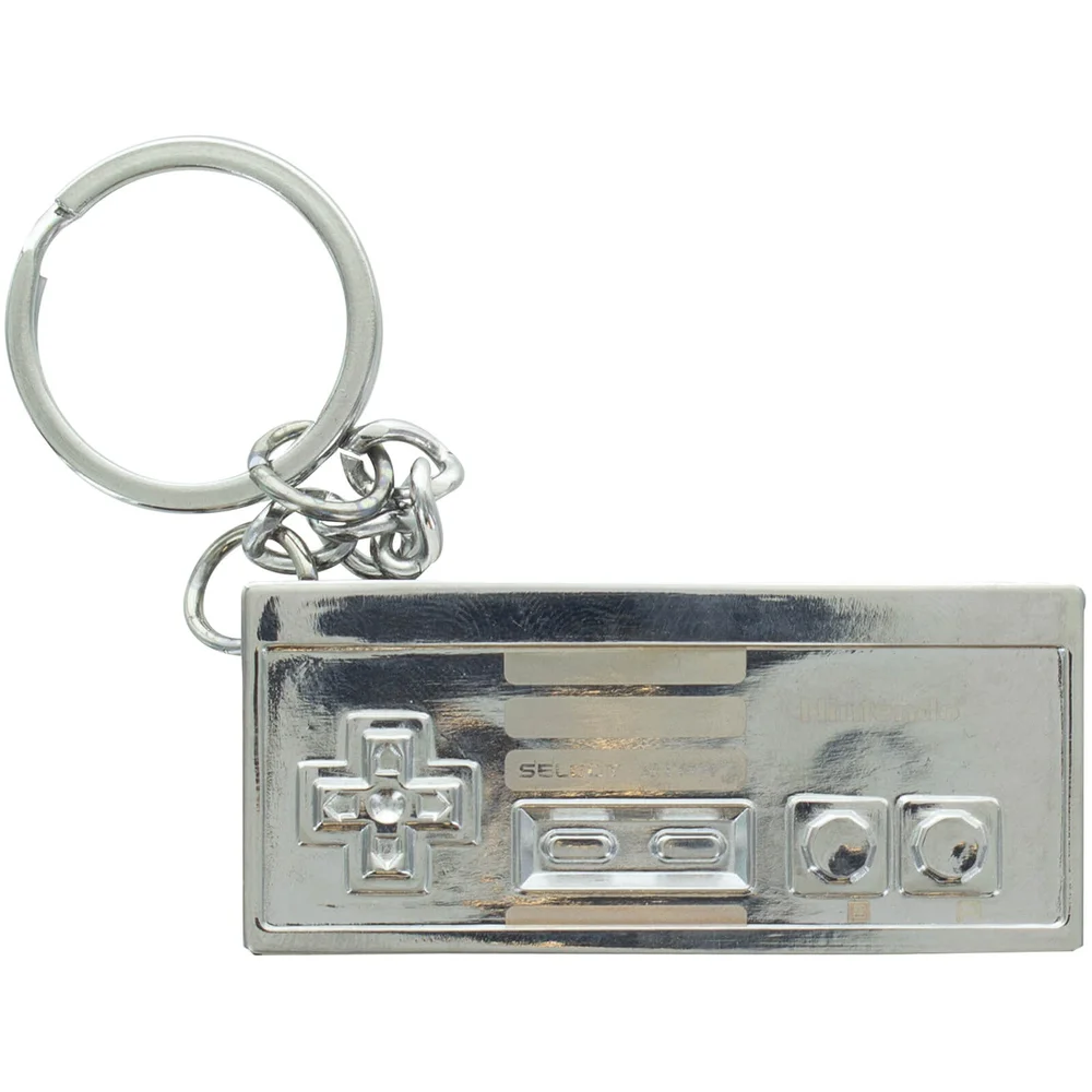 Nintendo NES 3D Metall-Schlüsselanhänger Bild 1