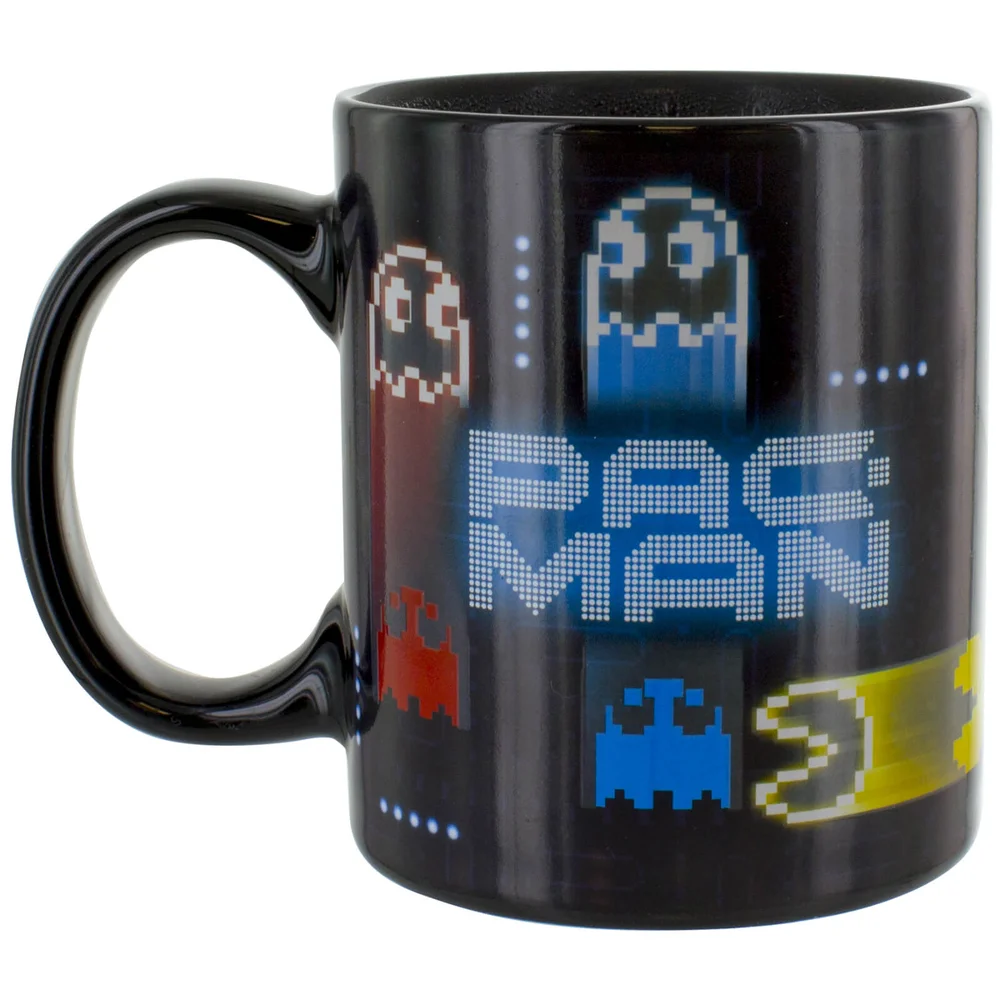 Pac Man Neon Tasse mit Thermo-Effekt Bild 1