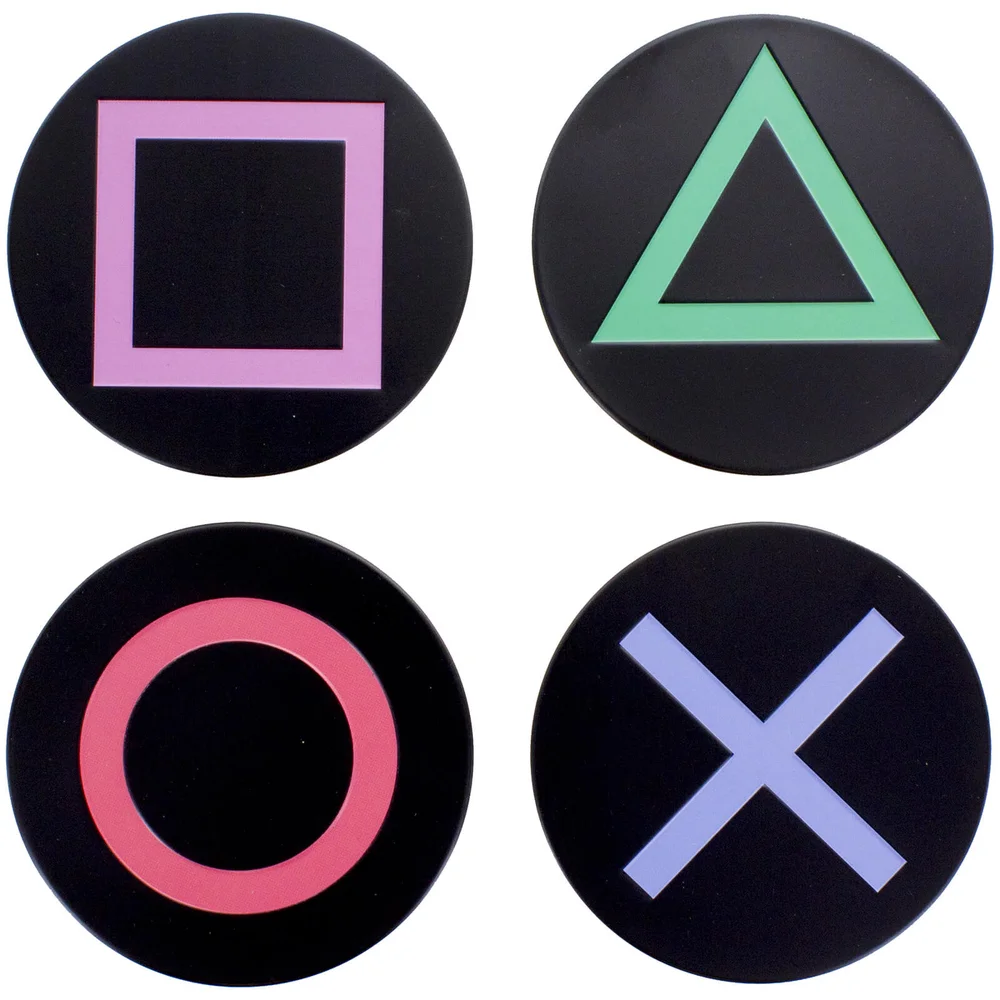 Playstation Metall-Untersetzer Bild 1