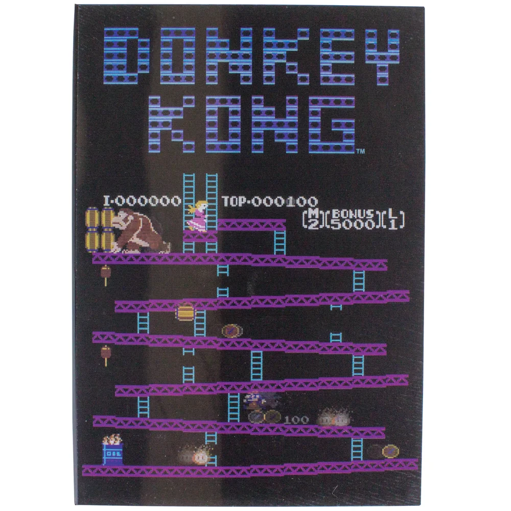 Donkey Kong Lenticular Notizbuch Bild 1