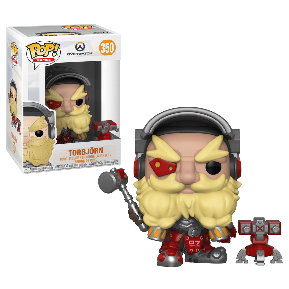 Overwatch Torbjörn Pop! Vinylfigur Bild 1