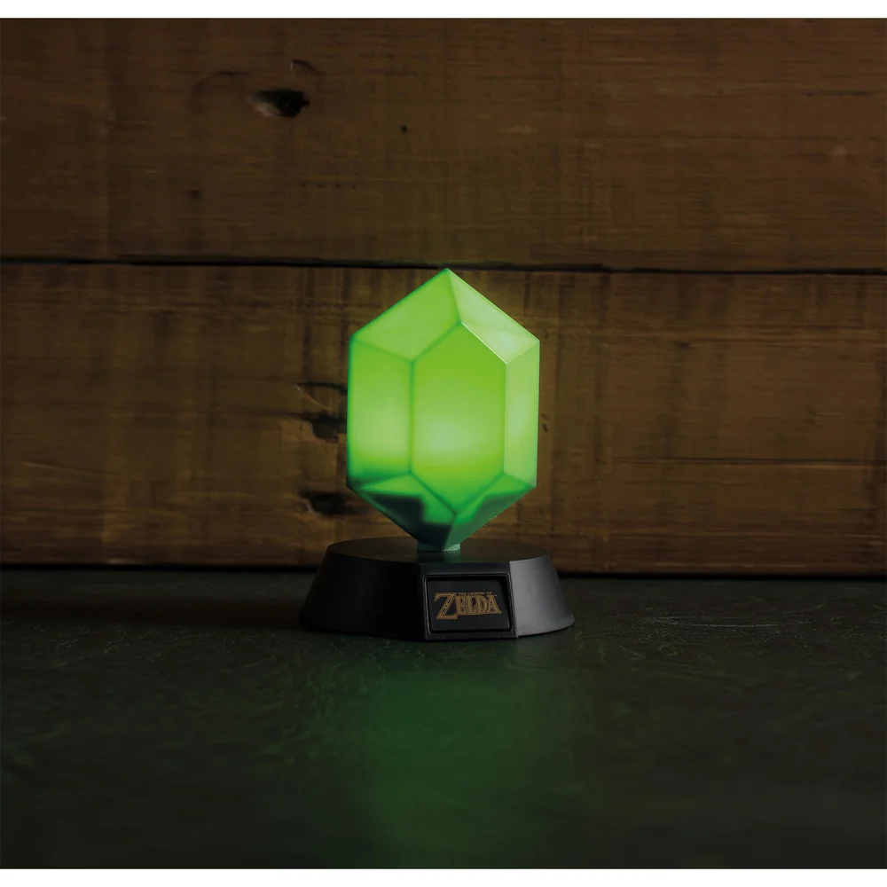 Grünes Legend of Zelda-Rubin-3D-Licht Bild 1
