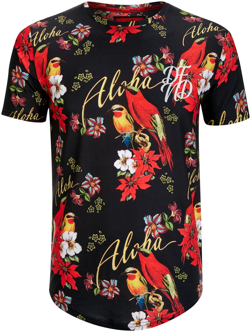 DFND Men's Twinbirds T-Shirt - Black - XS - Schwarz Bild 1