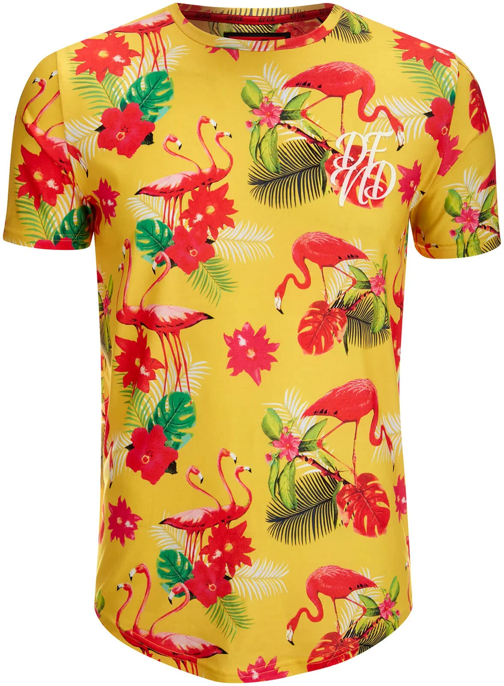 DFND Men's Tropic T-Shirt - Yellow - XS - Gelb Bild 1