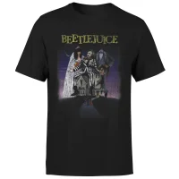 Beetlejuice Distressed Poster T-Shirt - Schwarz