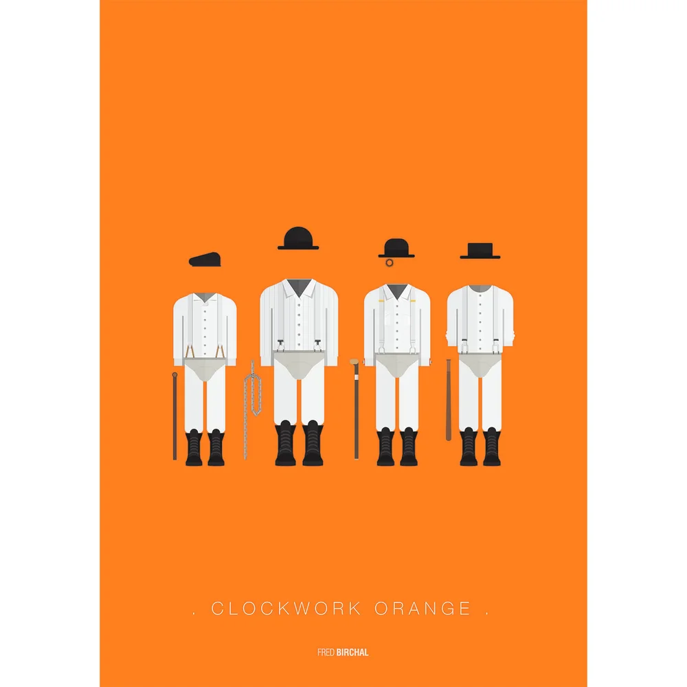 Clockwork Orange Print Bild 1