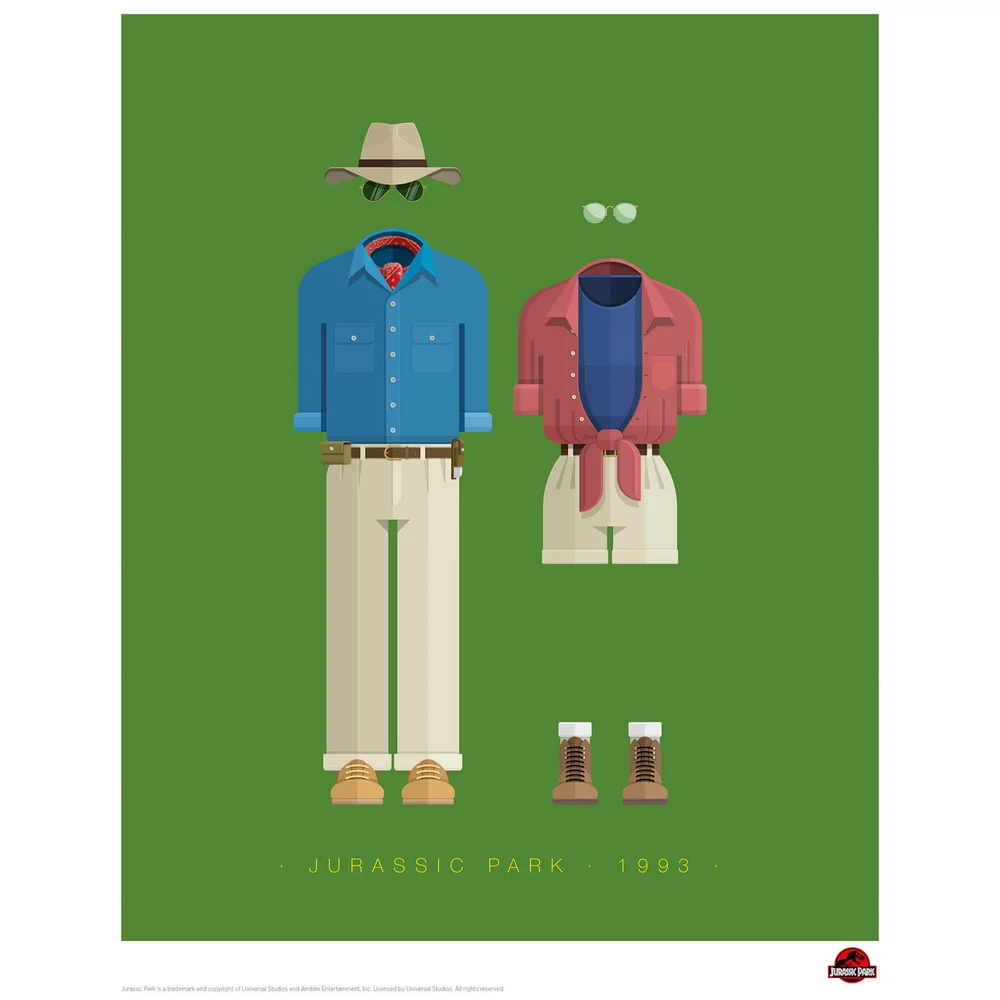 Jurassic Park Print Bild 1