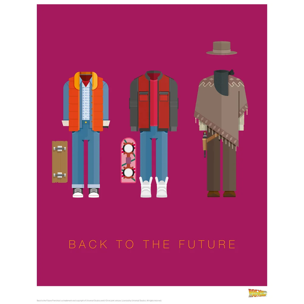 Back To The Future Print Bild 1
