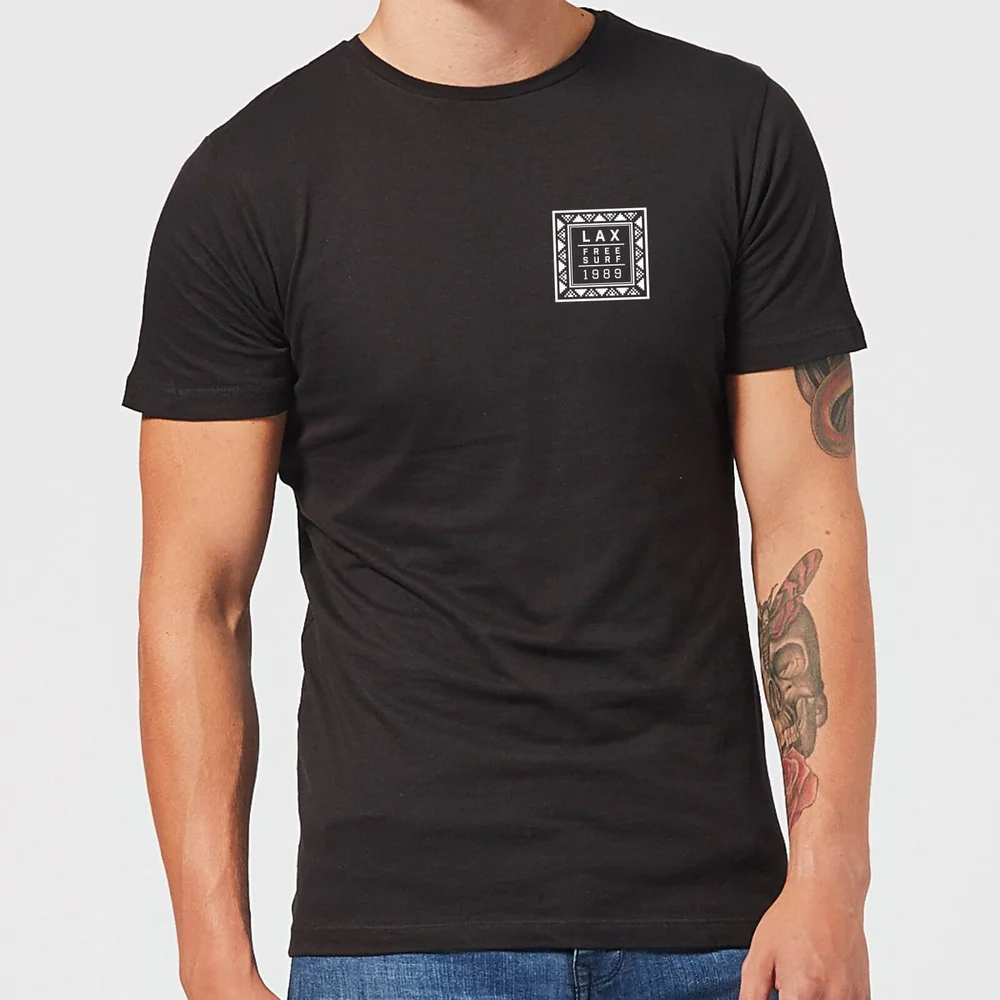 Native Shore Men's Lax Free Surf T-Shirt - Black - 5XL Bild 1