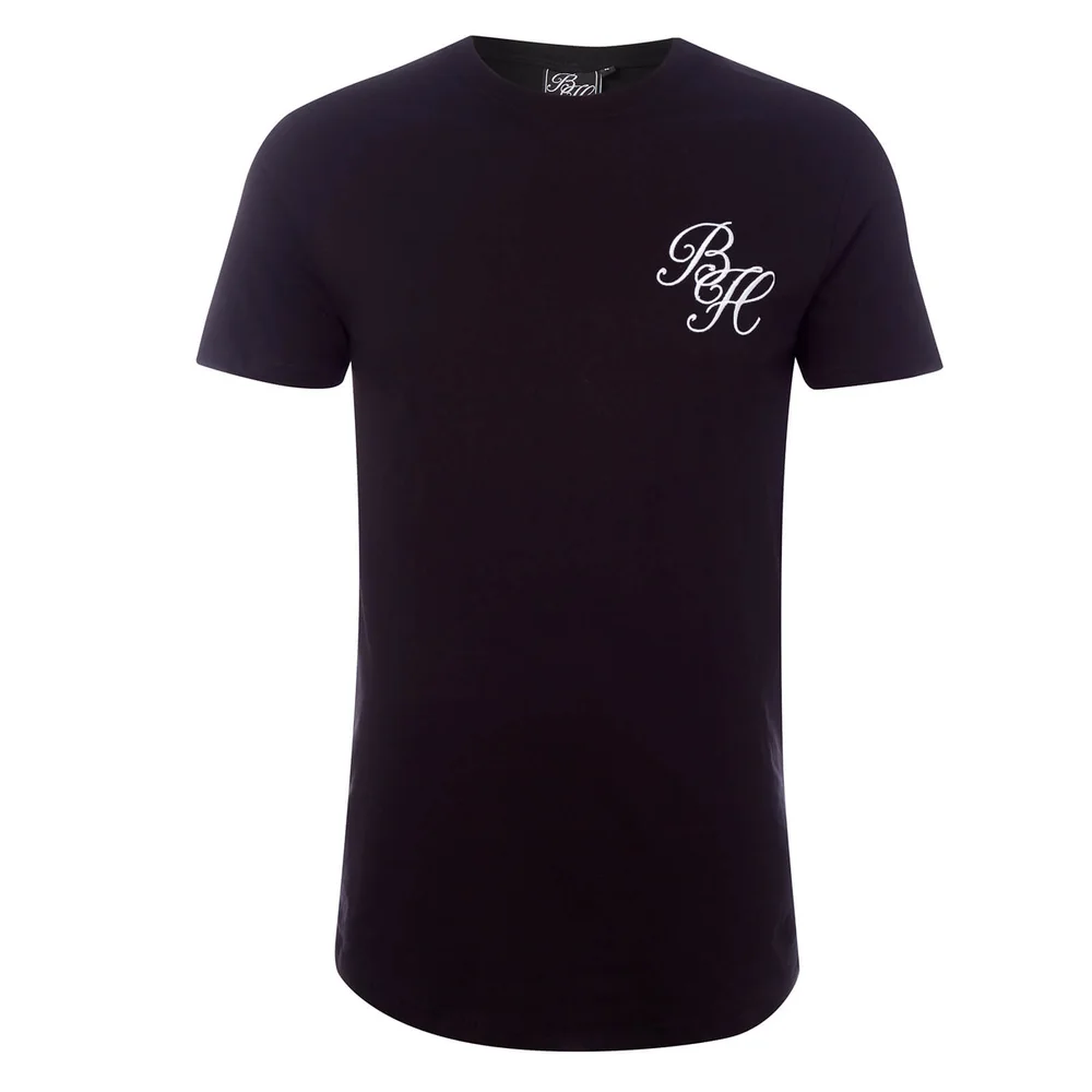 Beck & Hersey Men's Embroidered Classic Logo T-Shirt - Black - S - Schwarz Bild 1