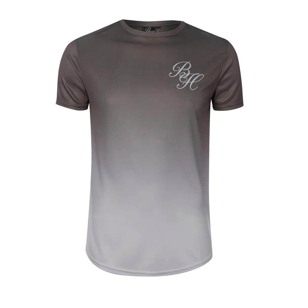 Beck & Hersey Men's Faded Print T-Shirt - White - S - Weiß Bild 1