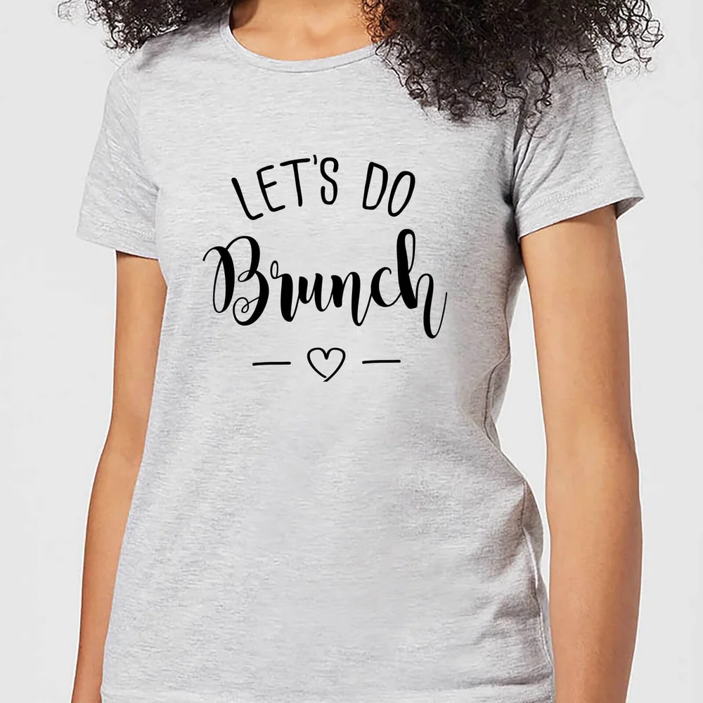Lets Do Brunch Women's T-Shirt - Grey - S - Grau Bild 1