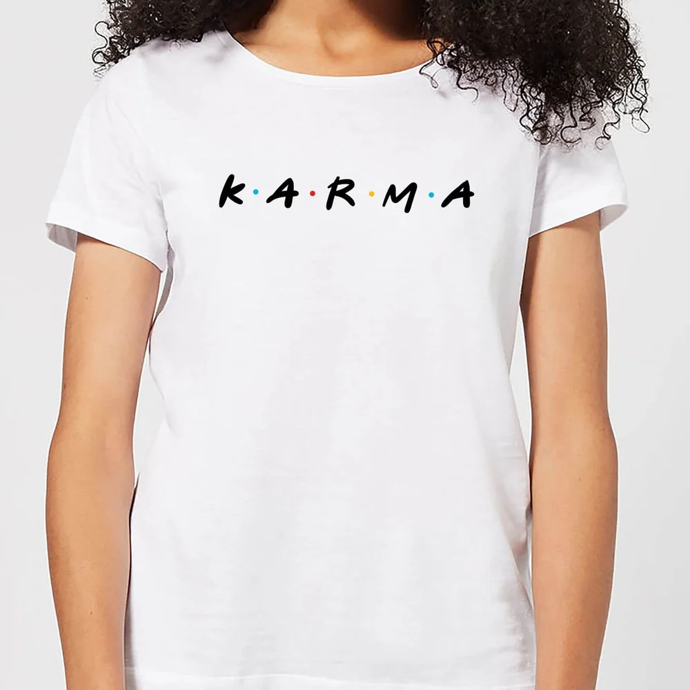 Karma Women's T-Shirt - White - S - Weiß Bild 1